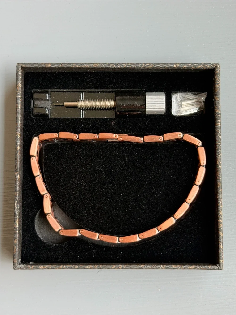 The North Ring Copper Magnetic Link Bracelet